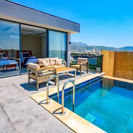 Hare - 2 Bedroom Holiday With Jacuzzi In Kalkan Cavdir (Kas)