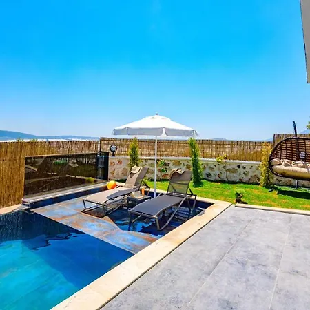 Hare - 2 Bedroom Holiday With Jacuzzi In Kalkan Villa Cavdir (Kas)