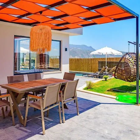 Hare - 2 Bedroom Holiday With Jacuzzi In Kalkan Villa